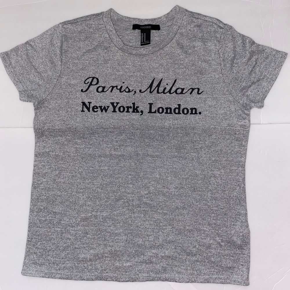 Forever 21 Women’s Short-Sleeve Blouse – Size M